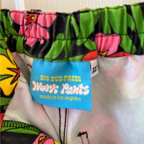 Big Bud Press Flower Tangle Work Pants XS - Picture 2 of 4